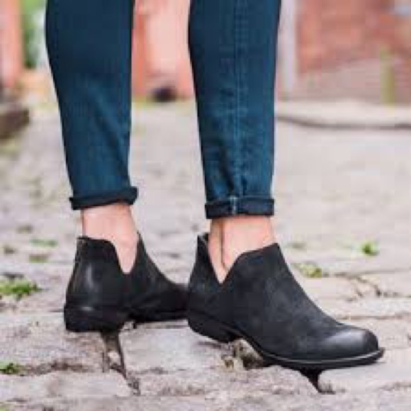 BORN KARAVA BLACK LEATHER DISTRESSED BOOTS WOMEN'S SIZE: 7 NEW - Picture 13 of 13